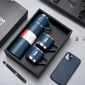 Stainless Steel Vacuum Flask Set